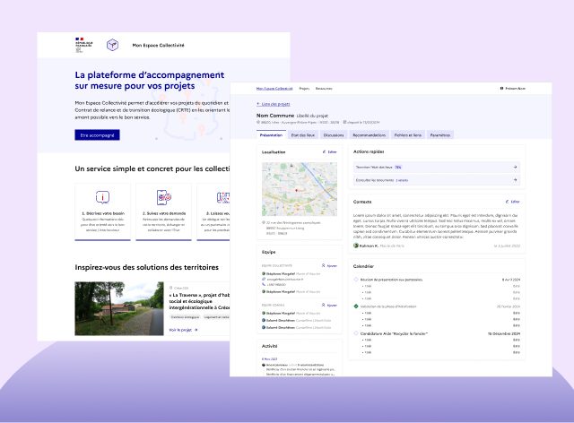 Guichet unique des projets des collectivités